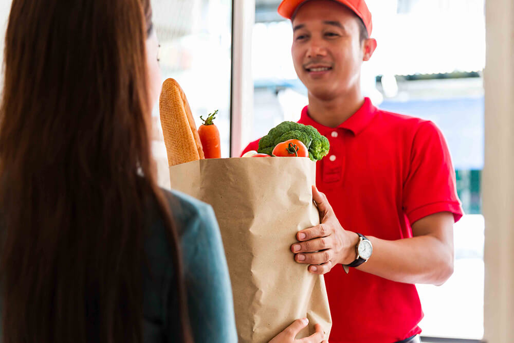 delivery of grocery