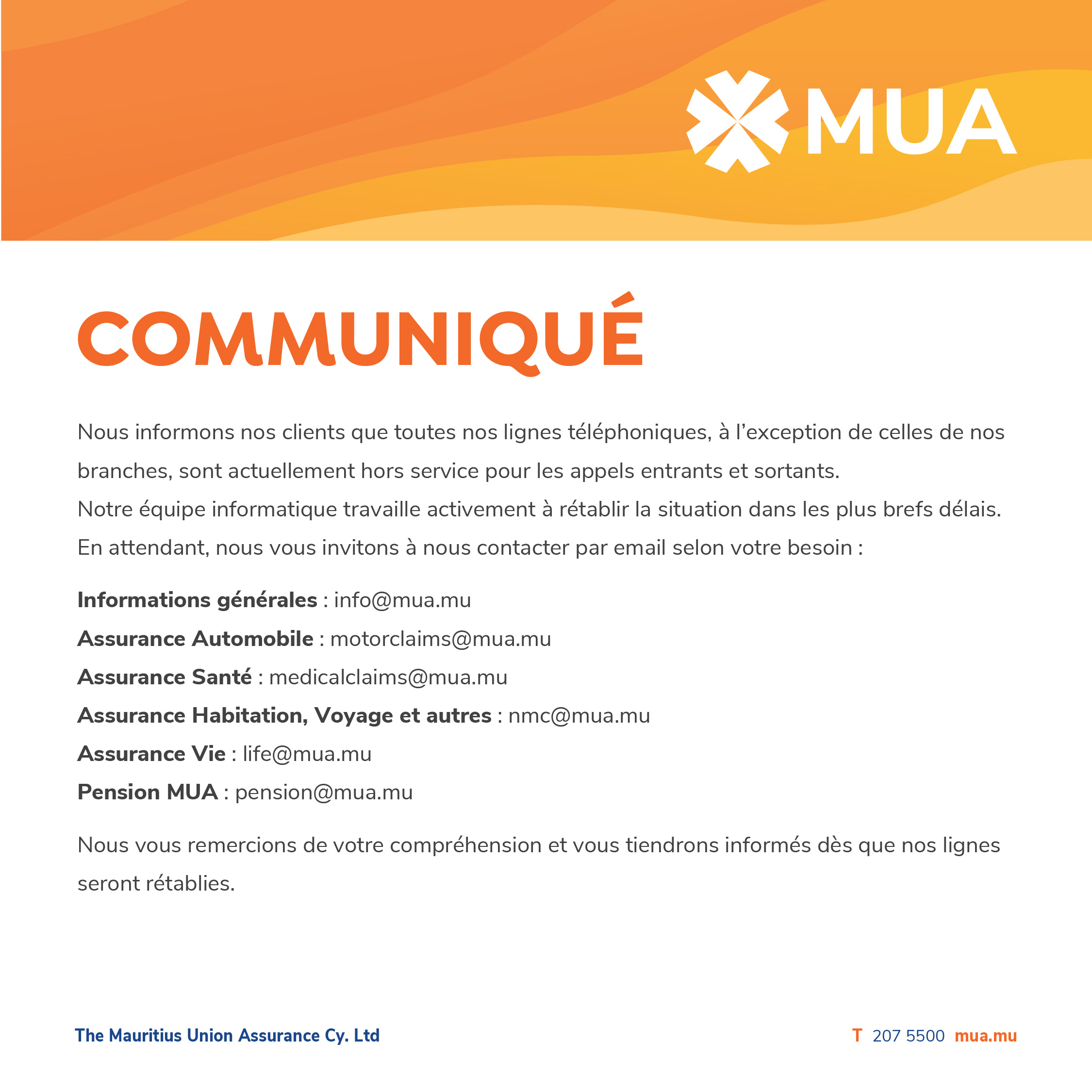 Communique 