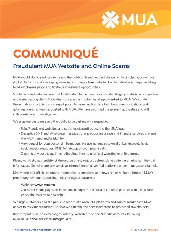 Communique 